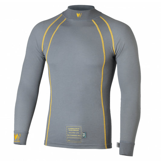 Base Layer Top X-Large SFI3.3 & FIA Cool Grey - Oval Obsessions 