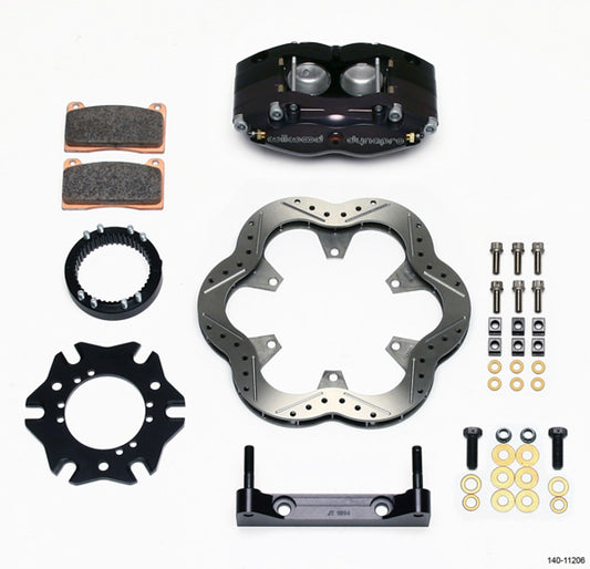 Rear Inboard Sprint Kit w/10.5in Scalloped Rotor - Oval Obsessions 
