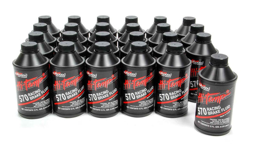 Brake Fluid 570 Temp Case (24) 12oz - Oval Obsessions 