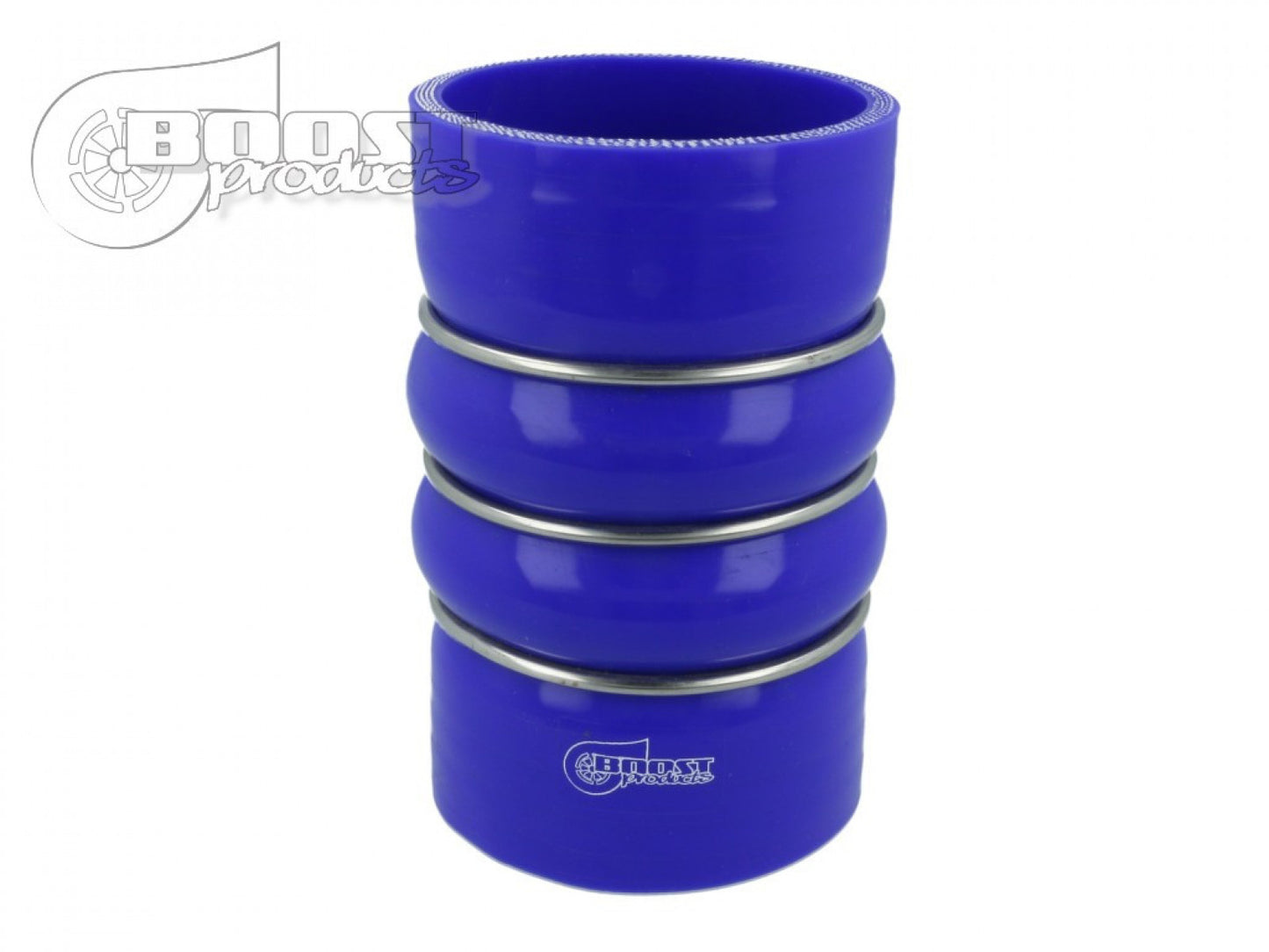 BOOST Products Silicone Coupler with Double Hump, 4" ID, Blue - Premium Silicone Coupler Hoses from BOOST Products - Just $54.71! Shop now at Powerholics Performance LLC