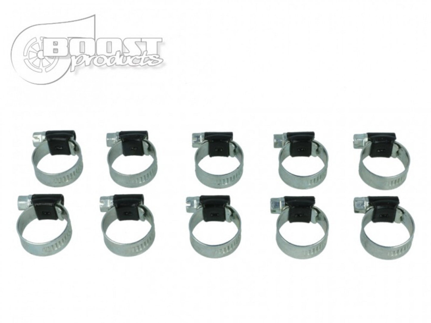 BOOST Products 10 Pack HD Clamps, Black, 7/16 - 3/4" Range - Premium Hose Clamps from BOOST Products - Just $5.39! Shop now at Powerholics Performance LLC