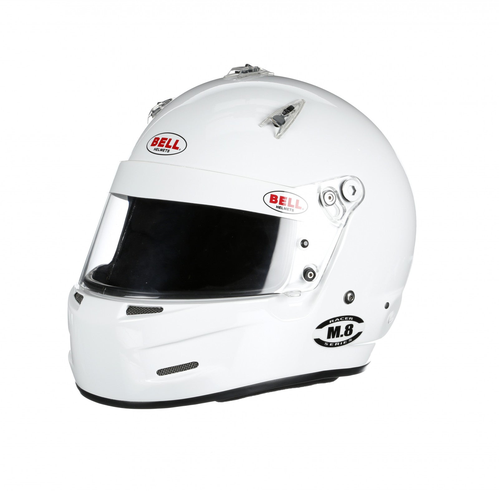 Bell M8 Racing Helmet-White Size 4X Extra Large - Premium Helmets from Bell - Just $549.95! Shop now at Powerholics Performance LLC