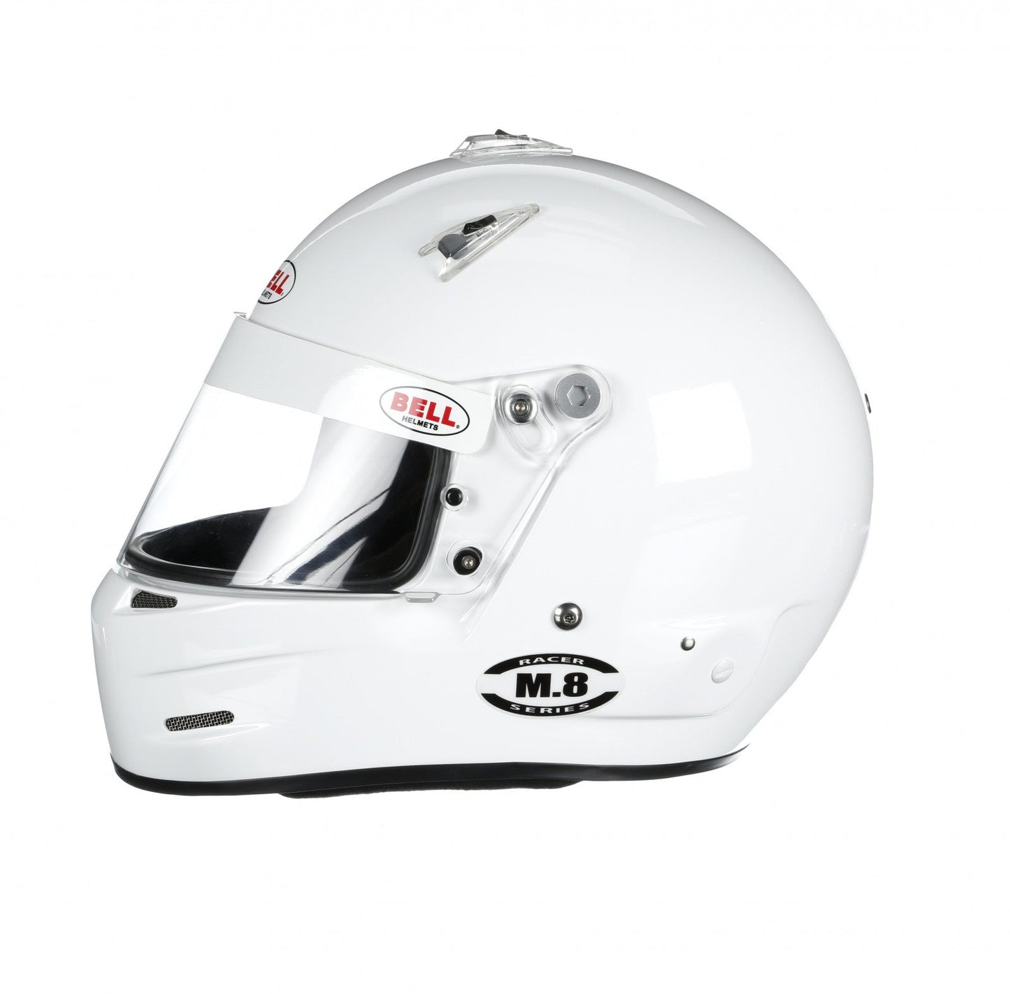 Bell M8 Racing Helmet-White Size Large - Premium Helmets from Bell - Just $549.95! Shop now at Powerholics Performance LLC