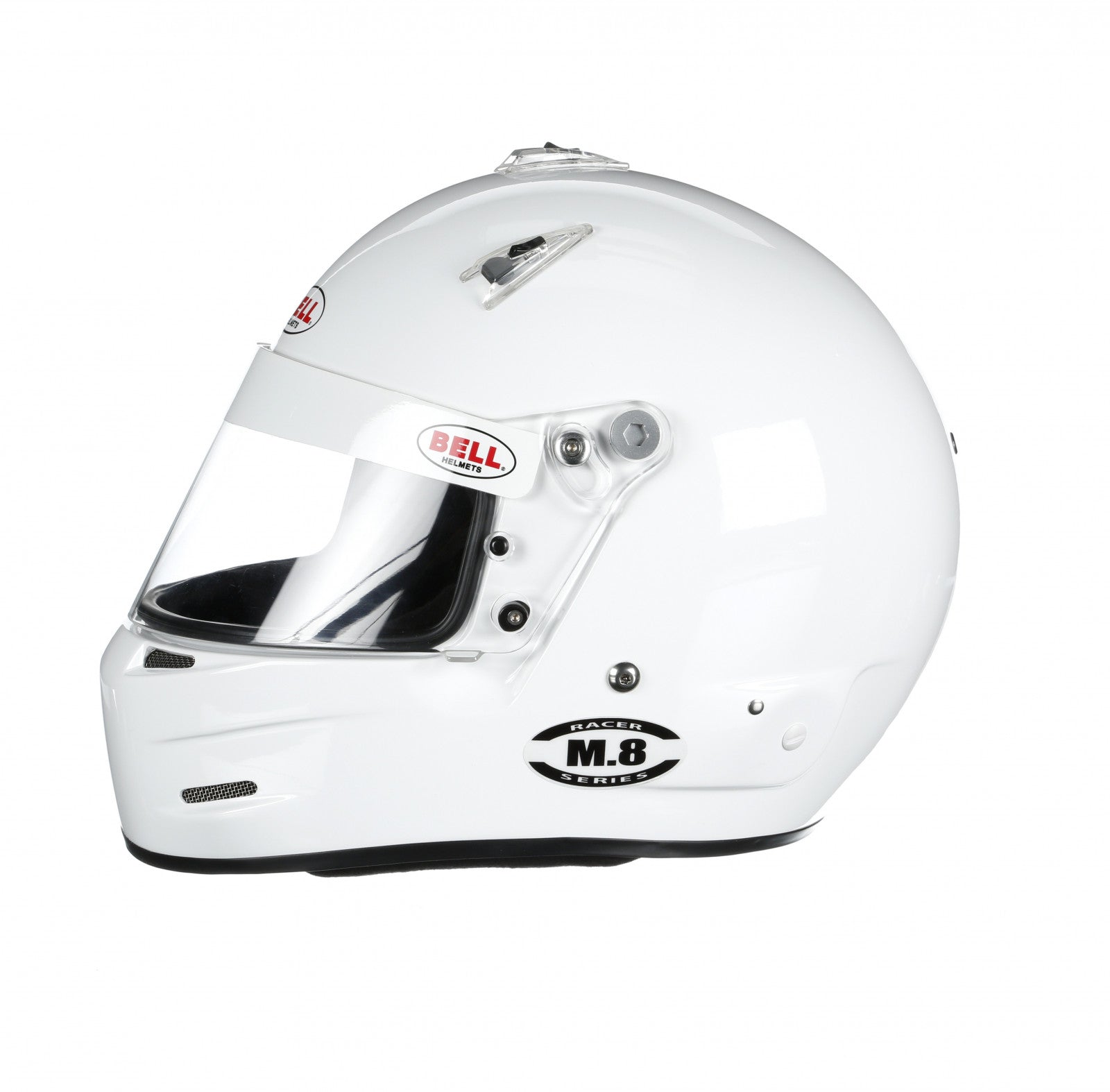 Bell M8 Racing Helmet-White Size 4X Extra Large - Premium Helmets from Bell - Just $549.95! Shop now at Powerholics Performance LLC