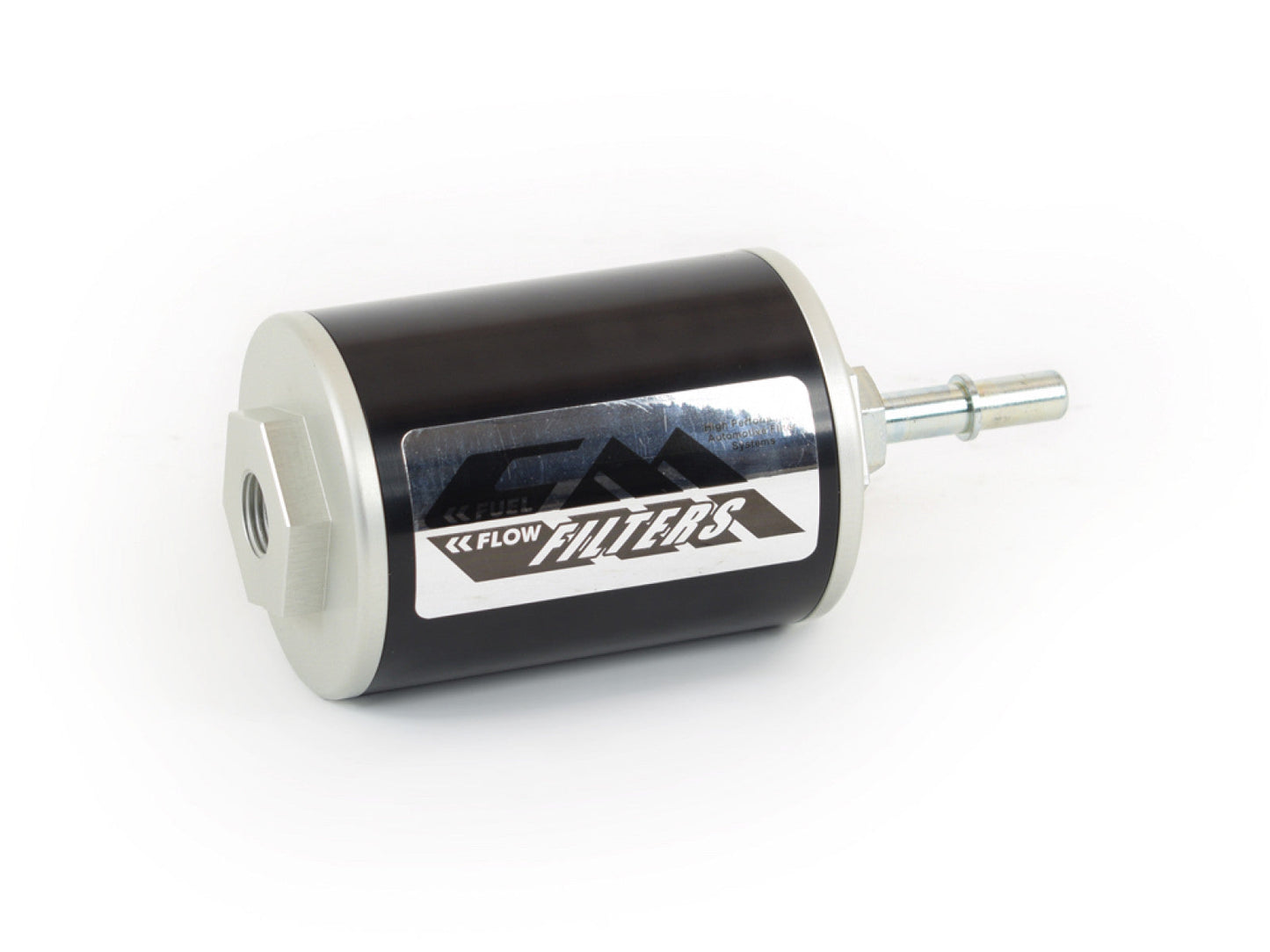 Canton 25-909 CM Fuel Filter 4 Inch EFI Inline 3/8 and 16mm Ports 1 Micron - Premium  from Canton - Just $158! Shop now at Powerholics Performance LLC